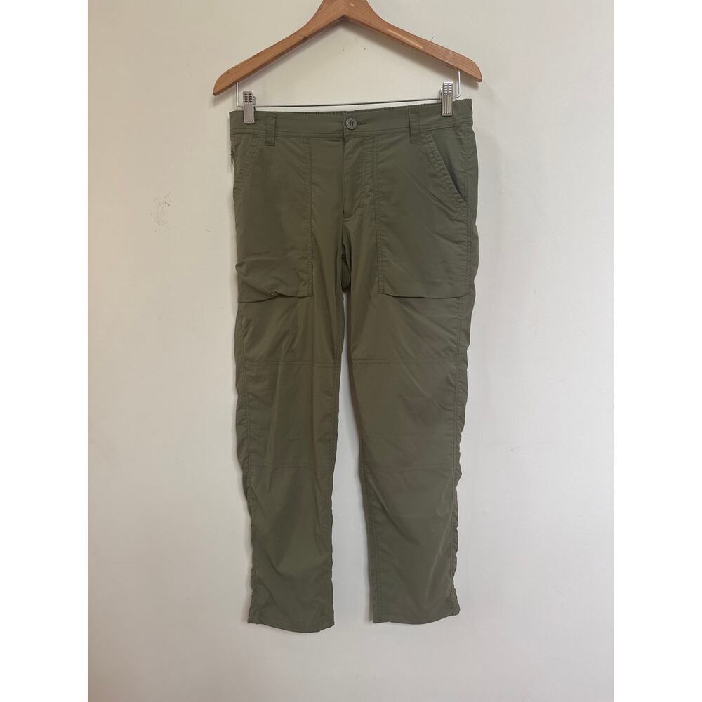 REI Co-op Savanna Trails Pants Green Nylon Hiking Camping Outdoor